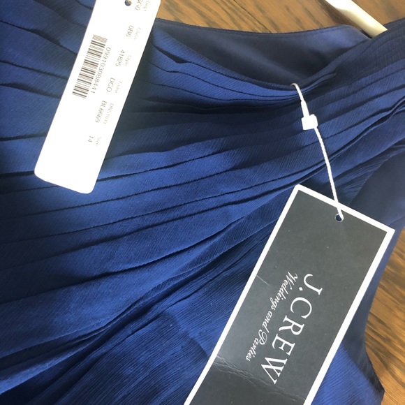 J Crew one shoulder dress - Picture 2 of 3